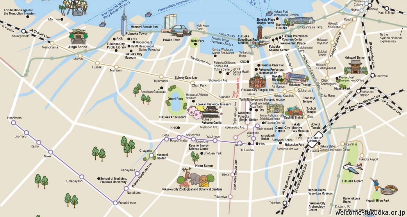 แผนที่ฟุกุโอกะ2
