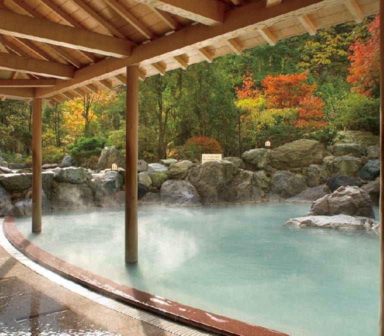ย่านบ่อน้ำร้อนโนโบริเบทสึ-Noboribetsu-Onsen1