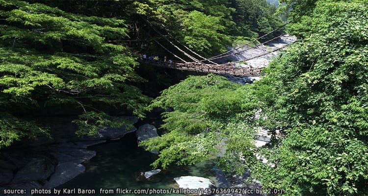 สะพานโอคุ-อิยะ คาซูระบาชิ