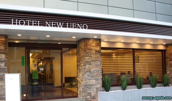 โรงแรม Hotel New Ueno