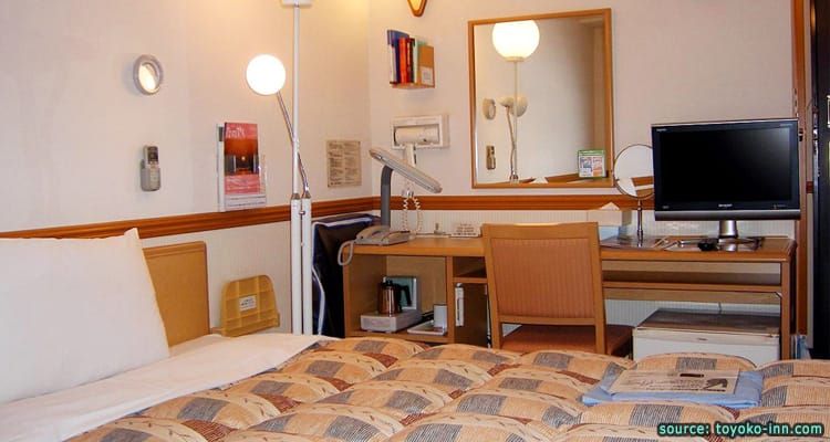 ภายในห้องพัก Toyoko-Inn Ikebukuro