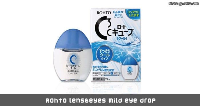 Rohto lens mild eye drop