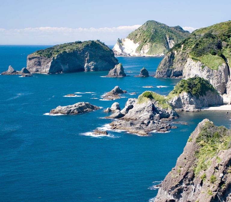 Irozaki cliffs