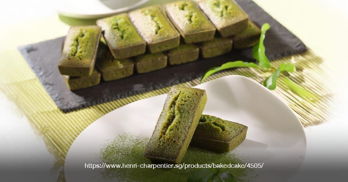 Henricharpentier - Matcha Green Tea Financiers
