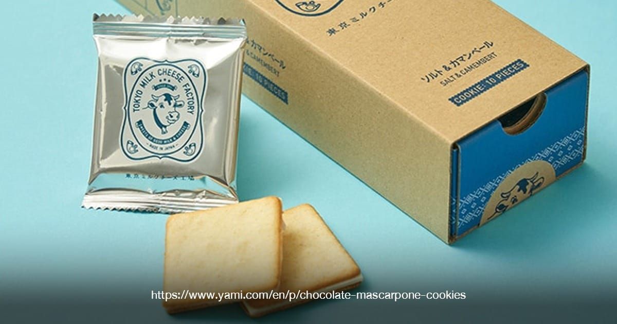 Tokyo Milk Cheese Factory - Salt & Camembert Cookies