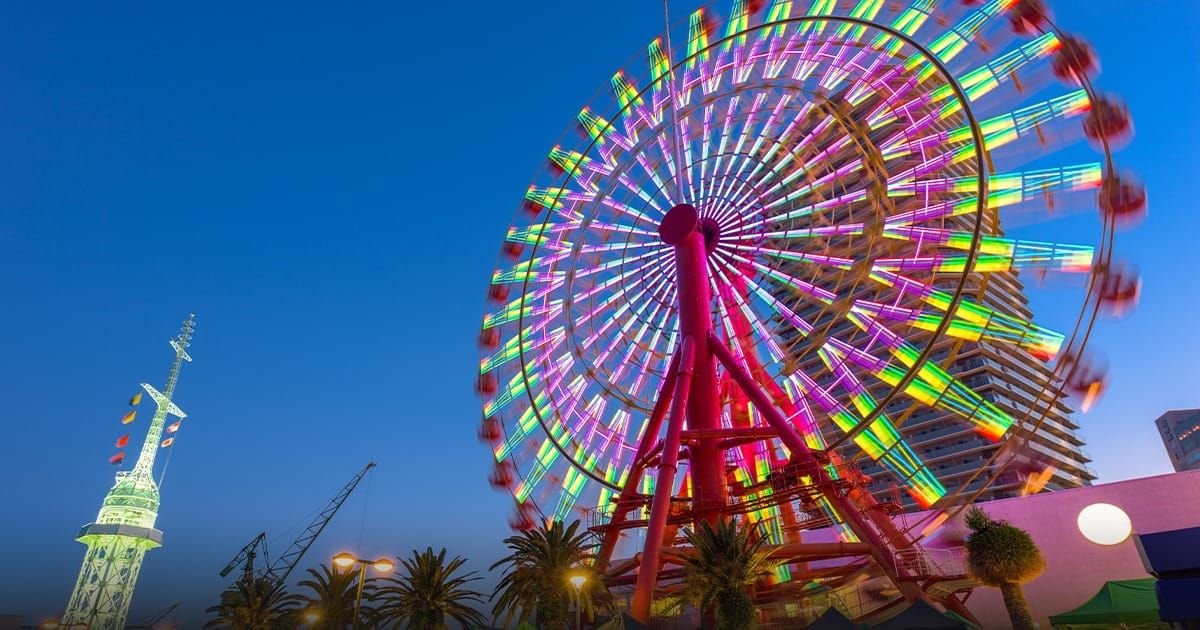 Mosaic Big Ferris Whee