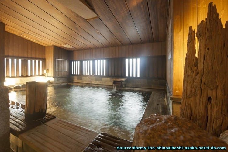 ห้องแช่ Onsen ที่ Dormy Inn