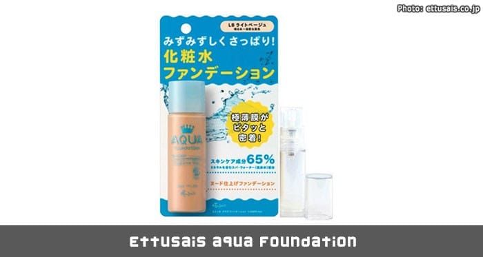 Ettusais aqua foundation
